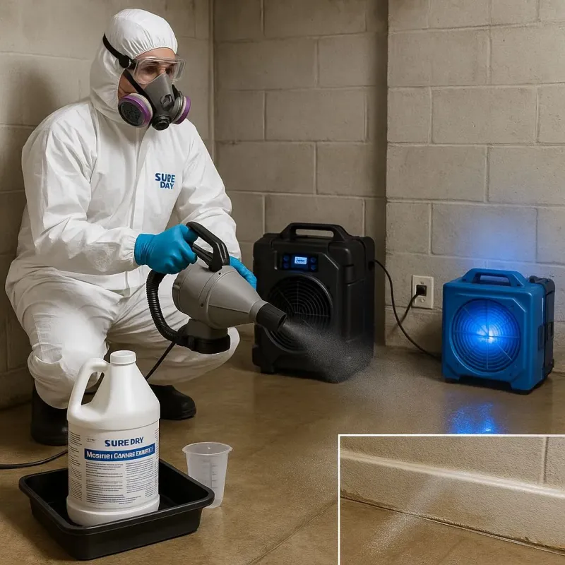 Sanitization and Odor Removal process in Scottdale, PA